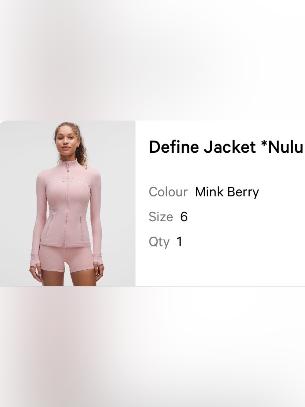 Lululemon Define Jacket